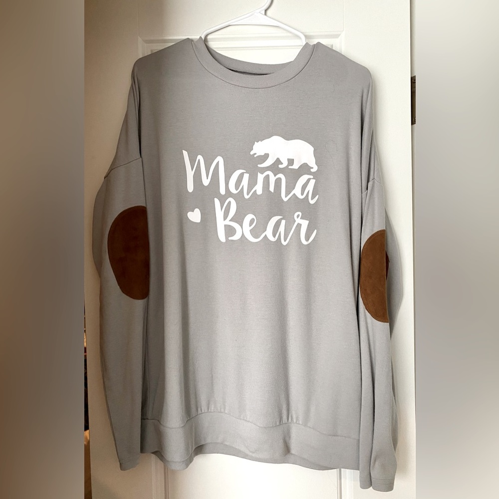 Long sleeve mama bear shirt
